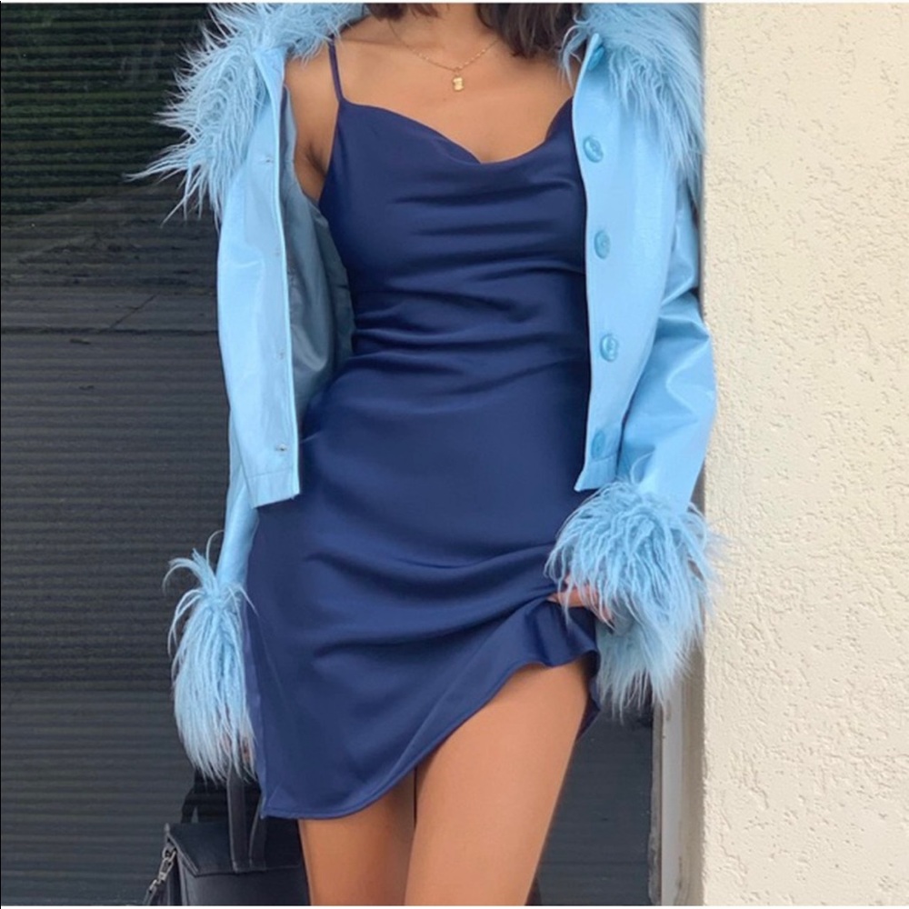 Navy urban outfitters dress